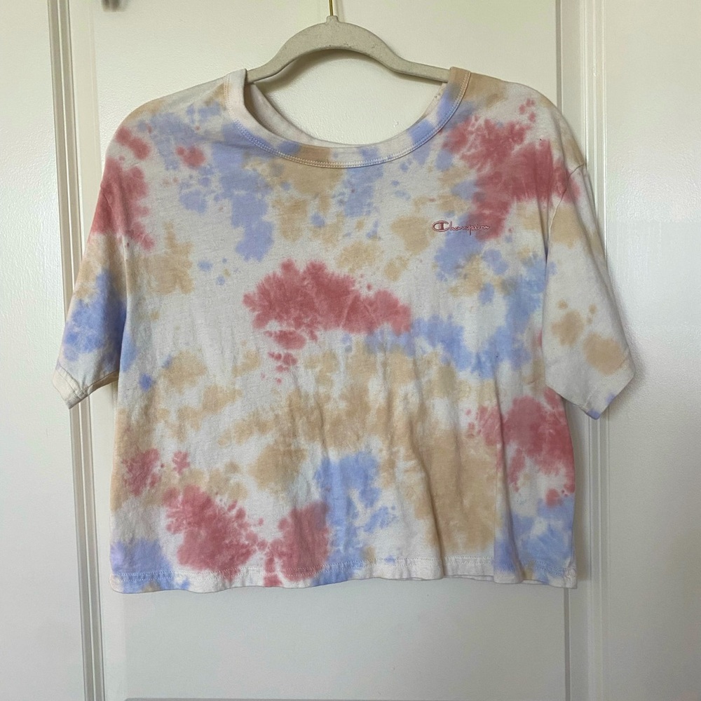 Champion Tie-Dye Crop Top